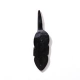 1970 African mask 30cm hand carved tribal statuette wood Baoulé Ivory Coast Vintage old