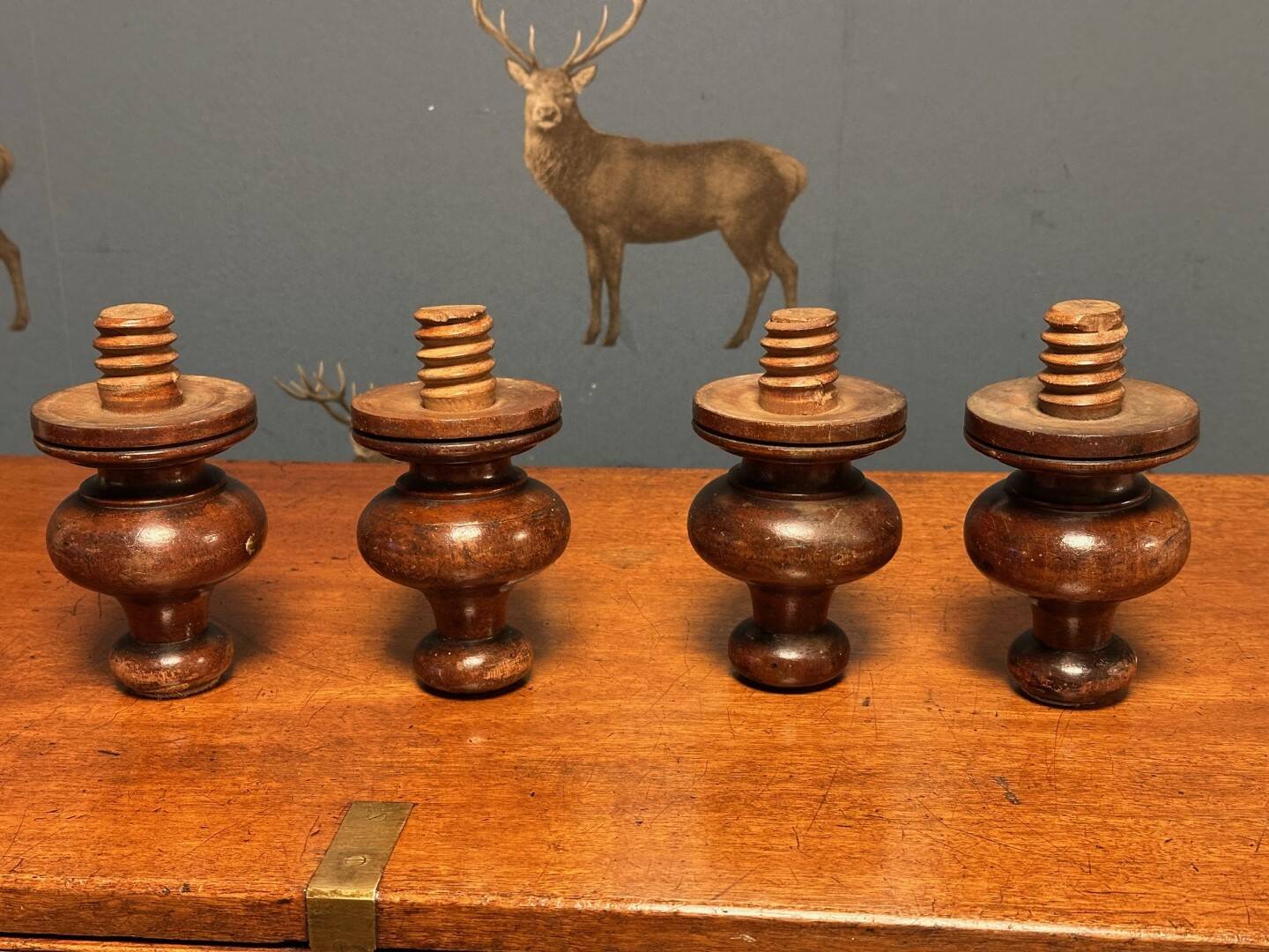 Antique military campaign chest