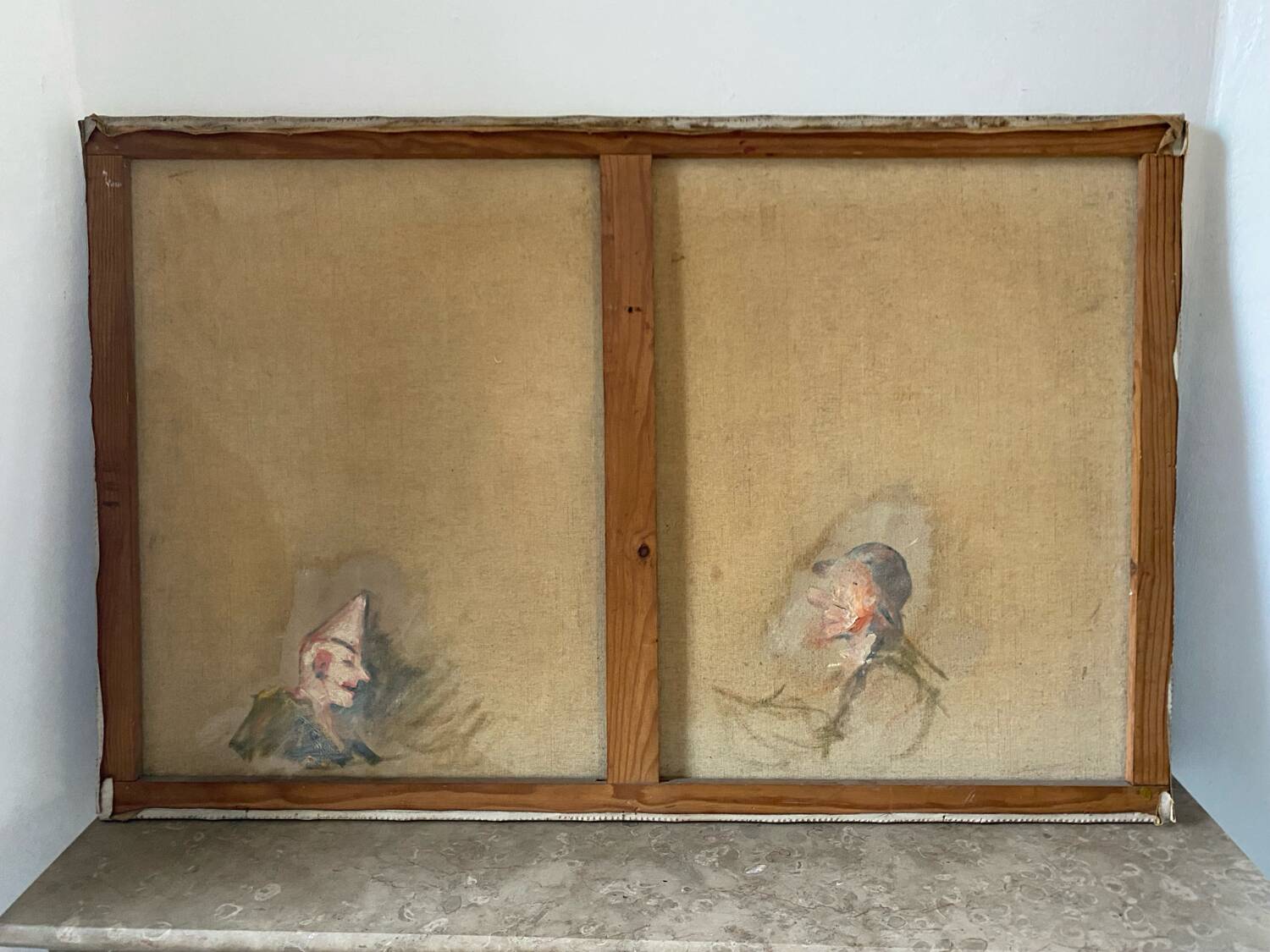 Farm landscape signed 19th-20th century