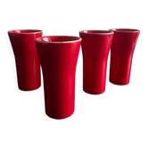 4 ceramic cups Poët Laval
