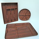 Three Caleppio design trays from the 70s
