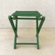 Former wooden fisherman folding stool