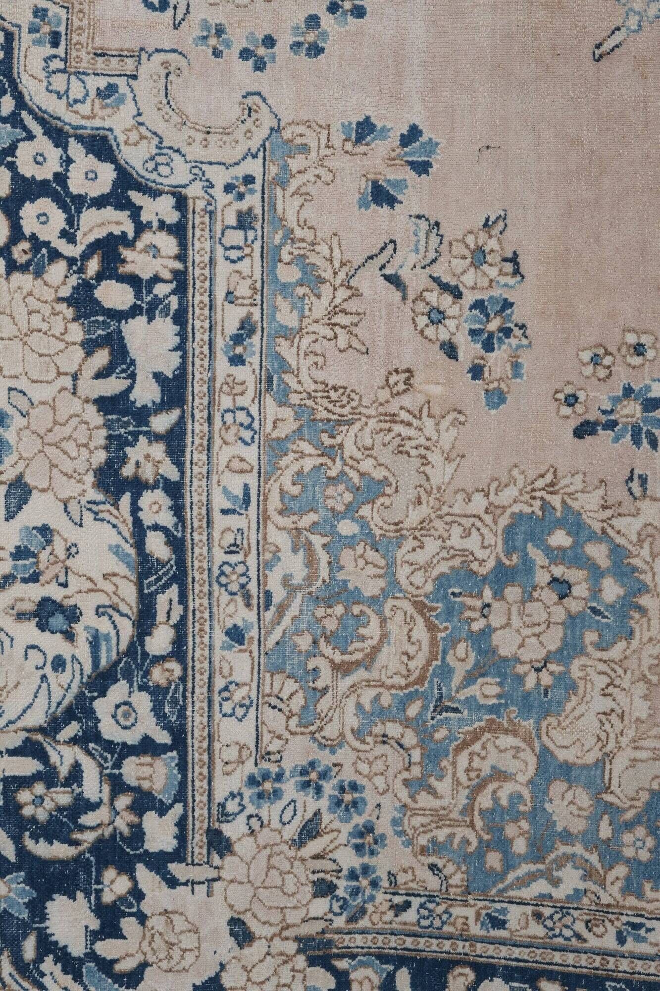 Tapis Oushak turc vintage