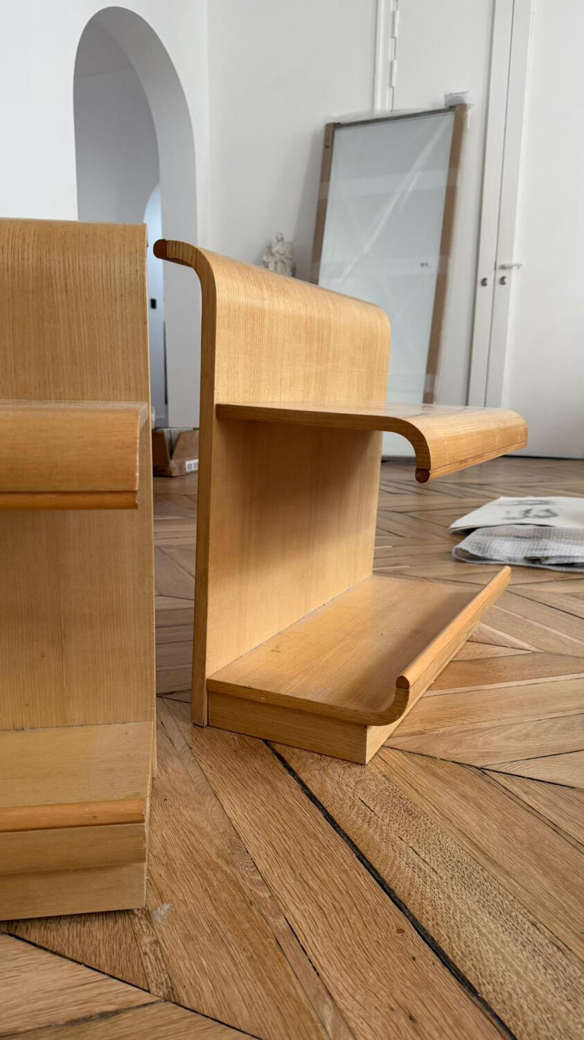 2 bedside tables / table de chevet bois