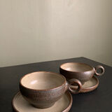 Ceramic Coffee Cup & Saucer Set