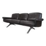 De Sede DS-31 vintage 1960s design leather 3-seater sofa