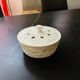 Candy jar in biscuit porcelain signed Bernardaud Limoges