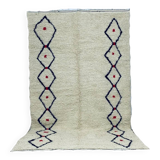 Handmade Moroccan Berber rug 253 X 153 CM