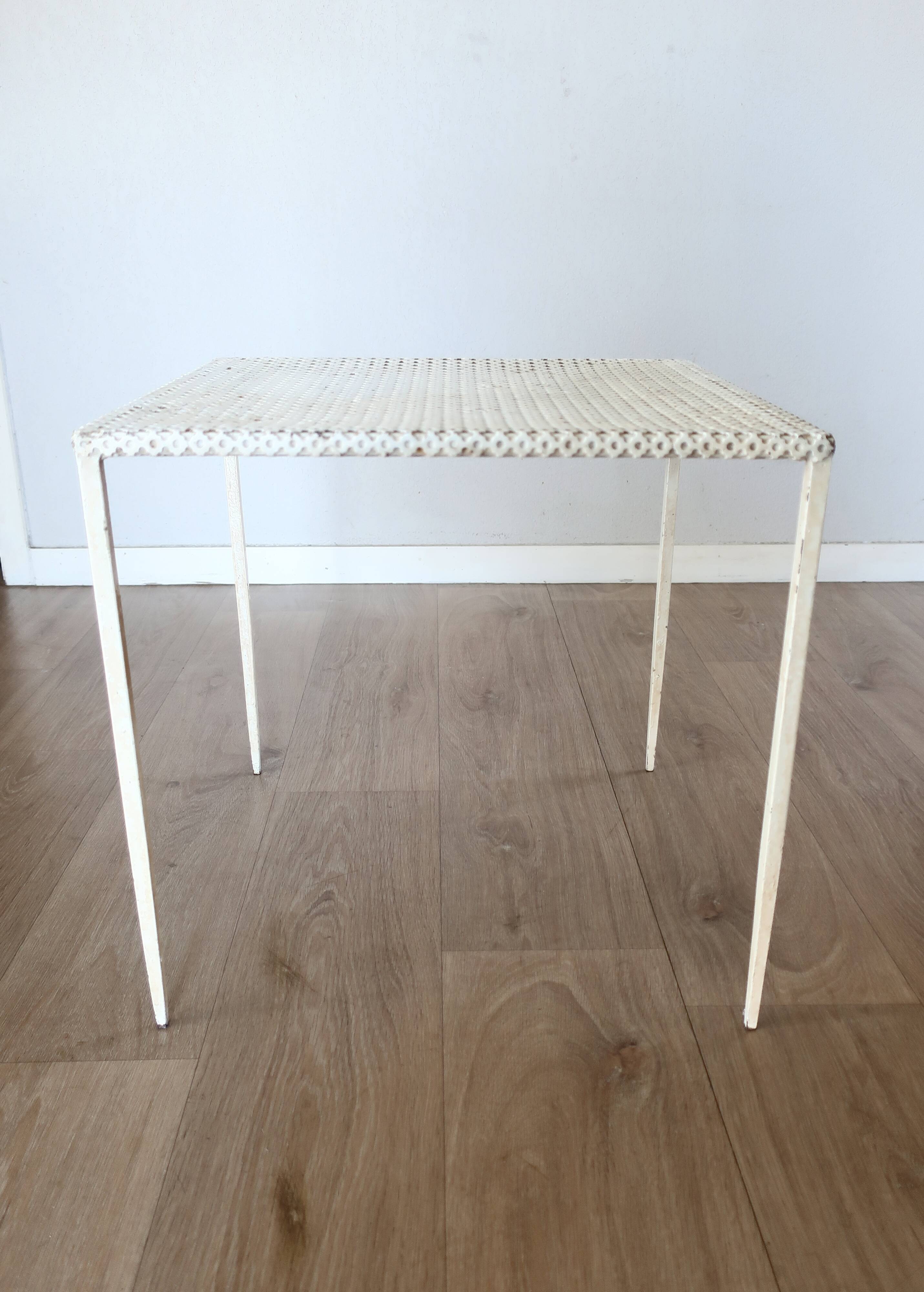Small Mathieu Matégot Table circa 1950