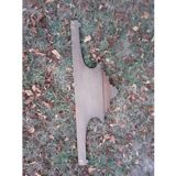 Wooden cabinet pediment