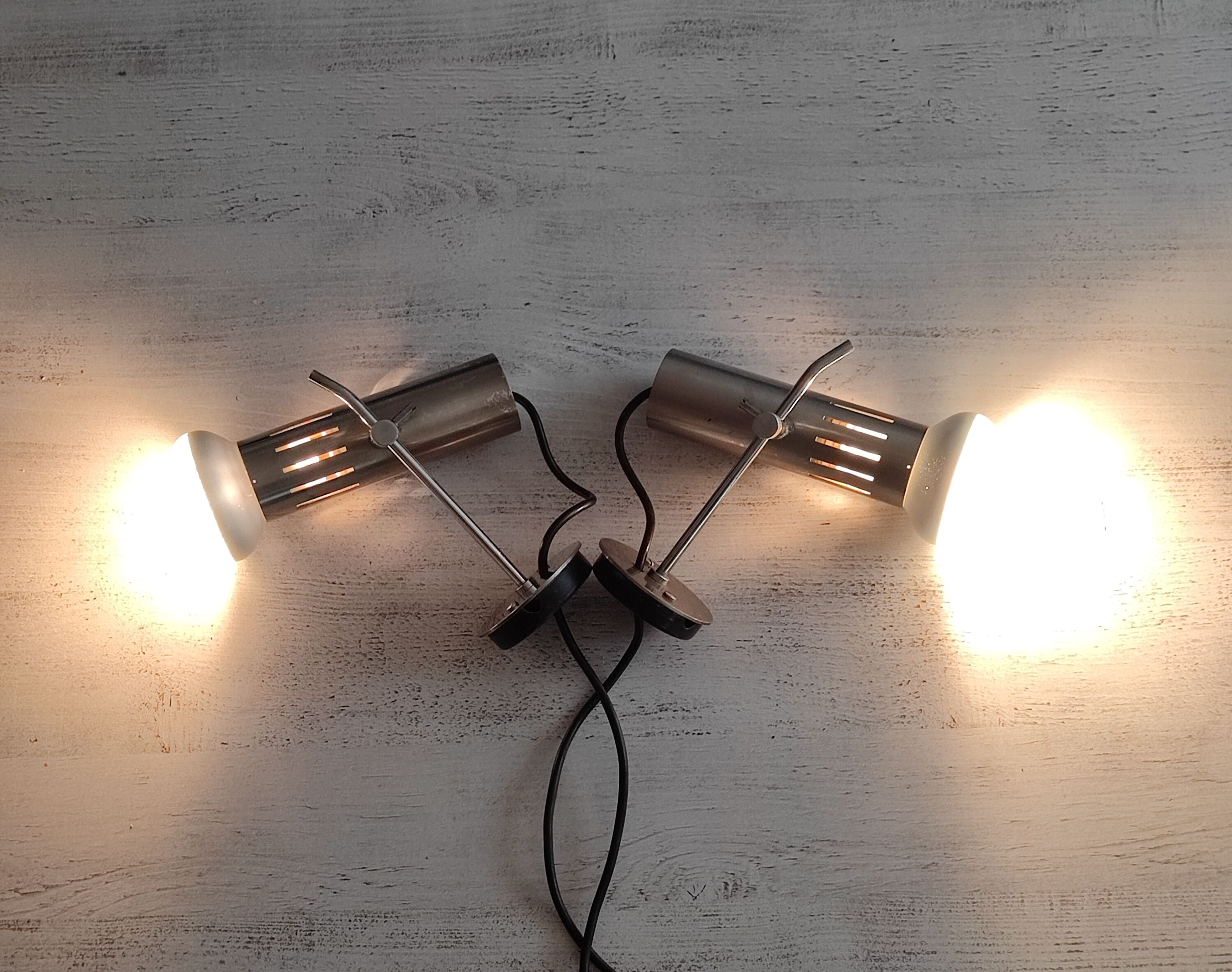 A Pair of Alain Richard wall lamps for Diderot