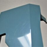 Typewriter erika 40 blue and white 70s made in germany