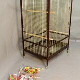 Vintage parrot cage, large model