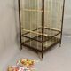 Large vintage parrot cage