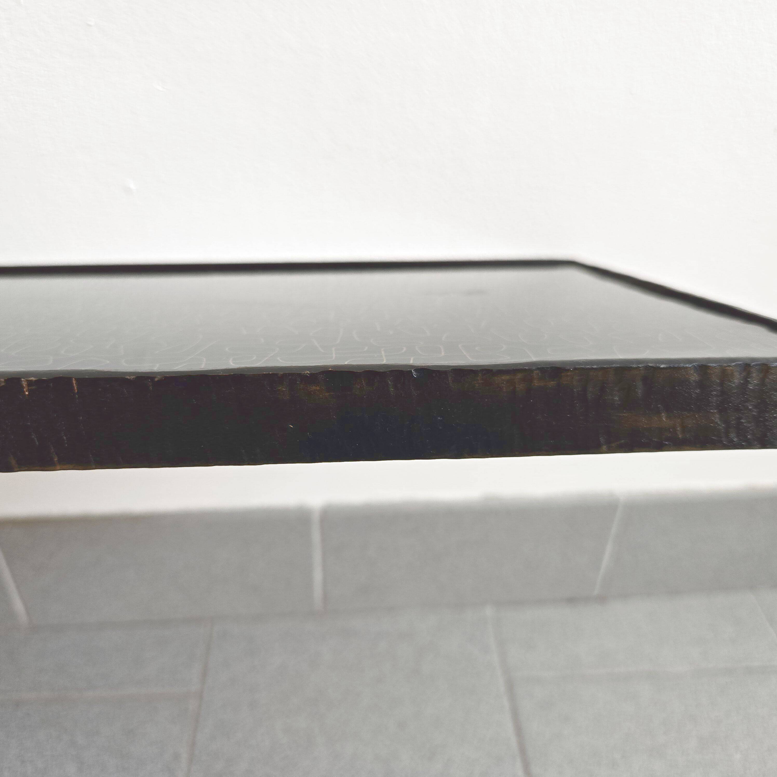 Vintage 1950s wall console shelf