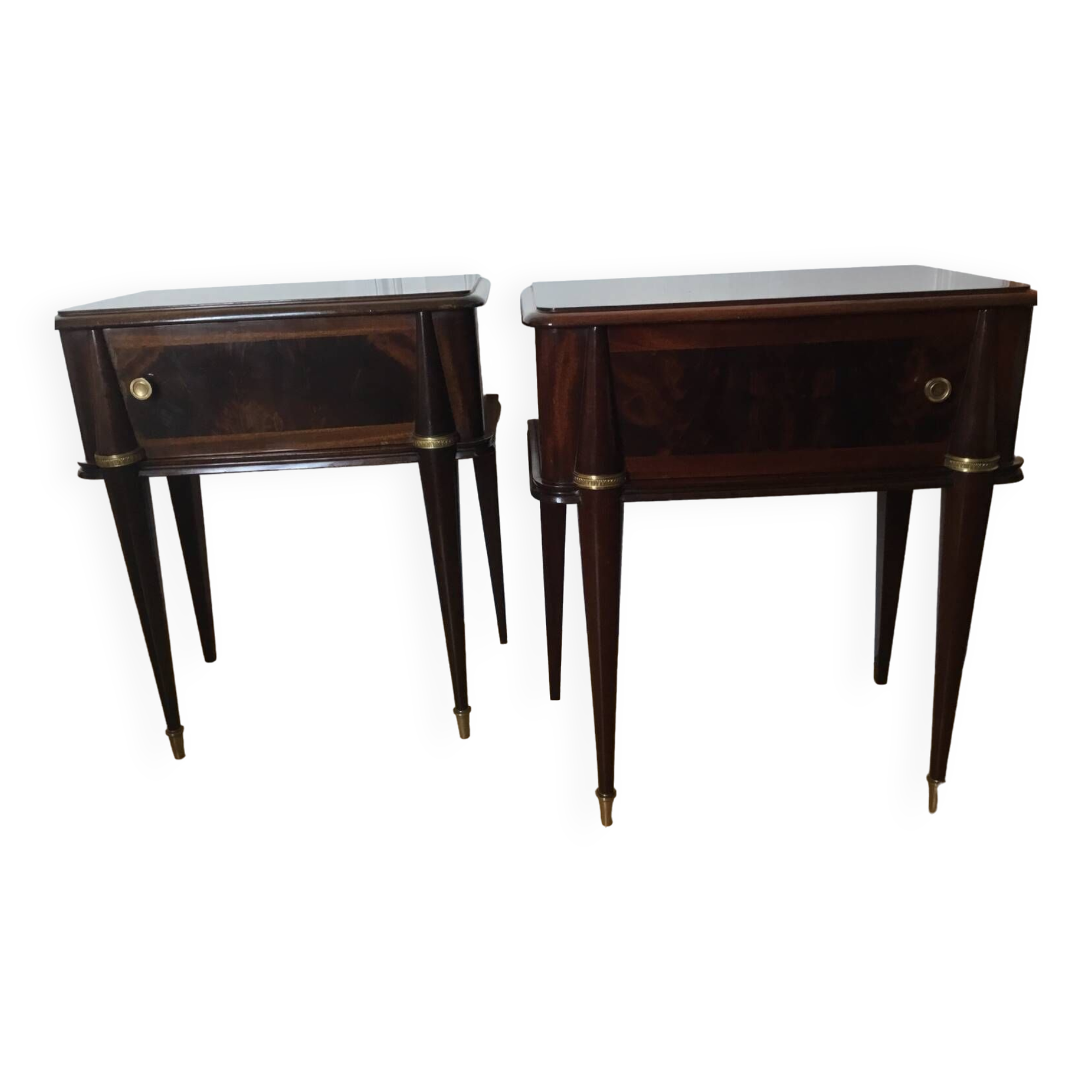 Pair of Italian bedside tables