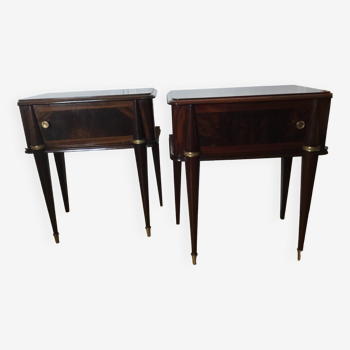 Pair of Italian bedside tables