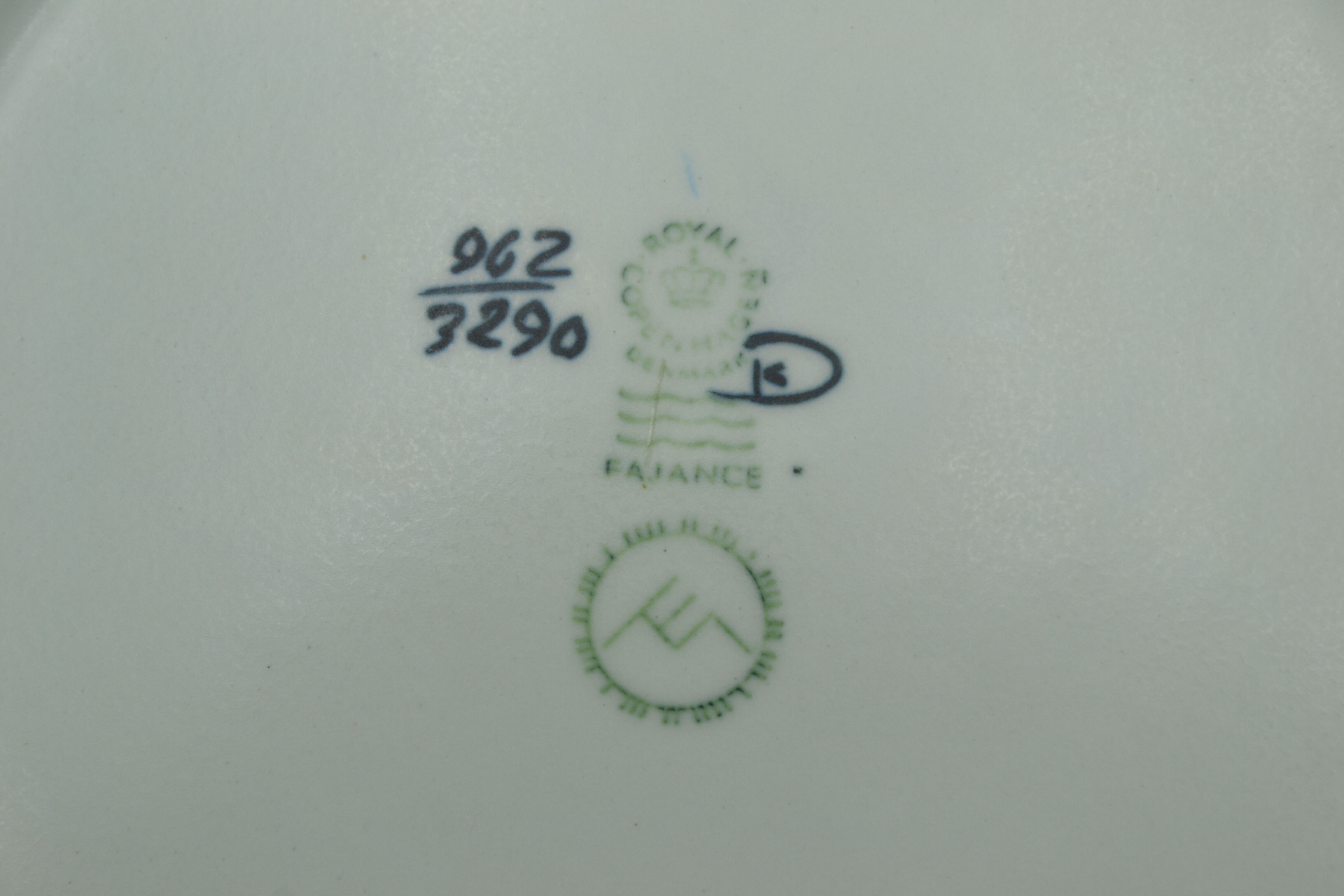 Dish of Ellen Malmer's Baca series for Royal Copenhagen