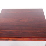 Square Danish designer Rosewood coffee table, 1970s