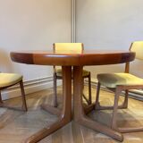 Baumann vintage round table (4 to 8 p.)