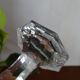 Crystal decanter Saint Louis / Baccarat - Cato flat ribs - Epoch XIXth - 21 cm