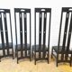 Set of 4 Ingram chairs by Charles Rennie Mackintosh