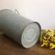 Zinc pot, florist vase