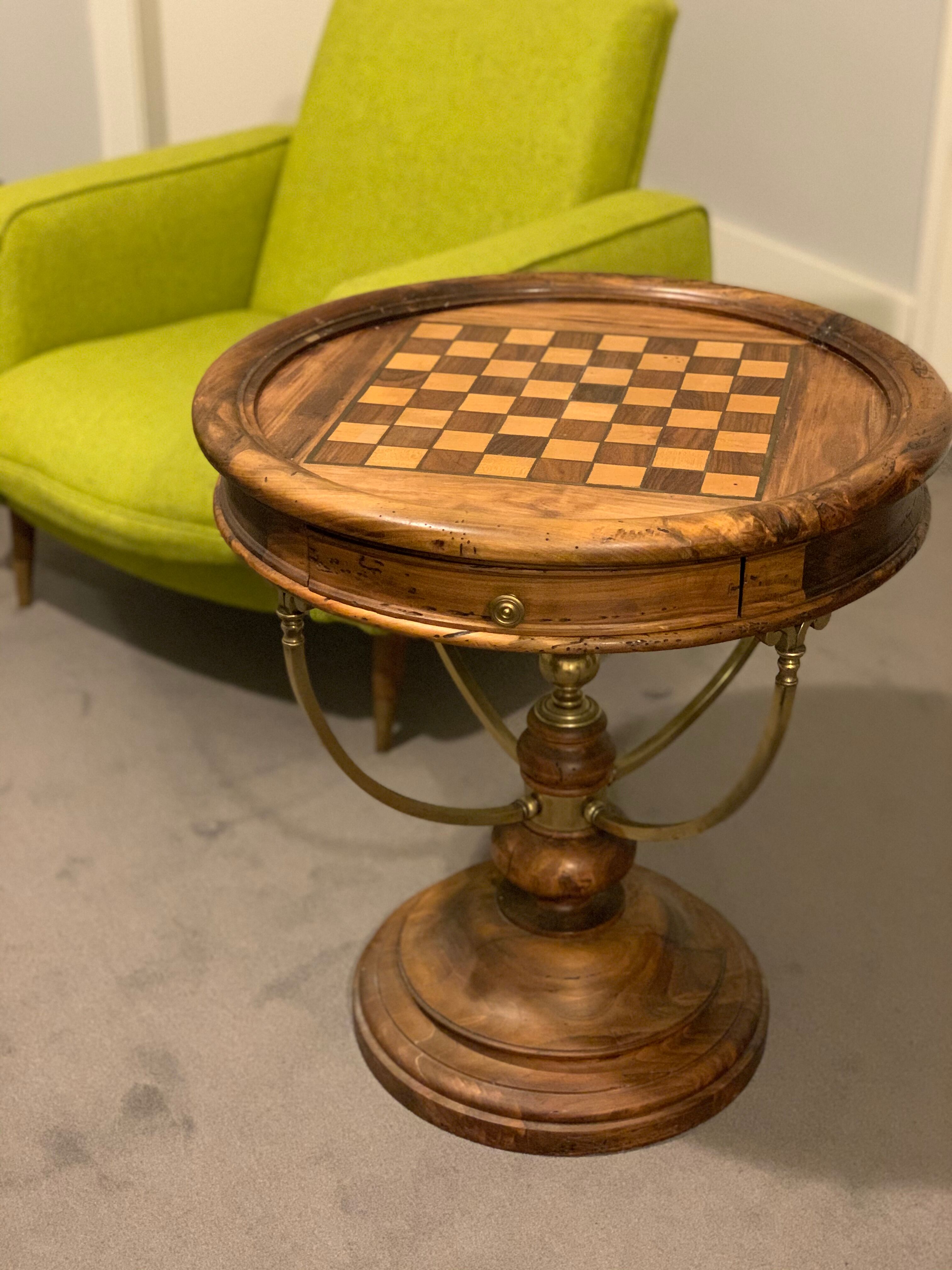 Guéridon table à jeux