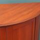Corner cabinet in mahogany, Danish design, 1970s, production: Denmark