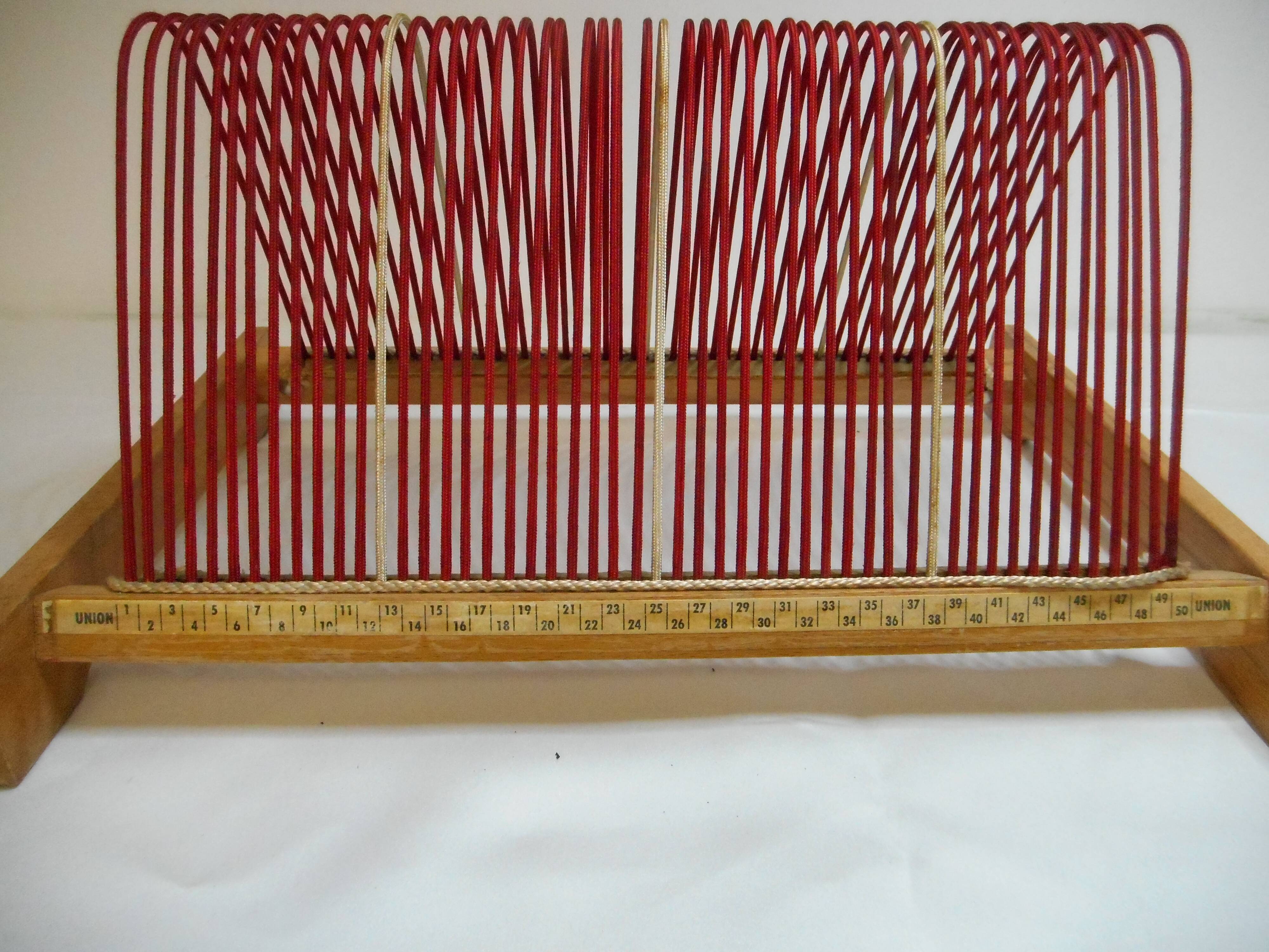 Vinyl storage unit with vintage wooden structure