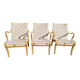 3 Eva chairs by Bruno Mathsson