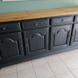 Custom oak sideboard