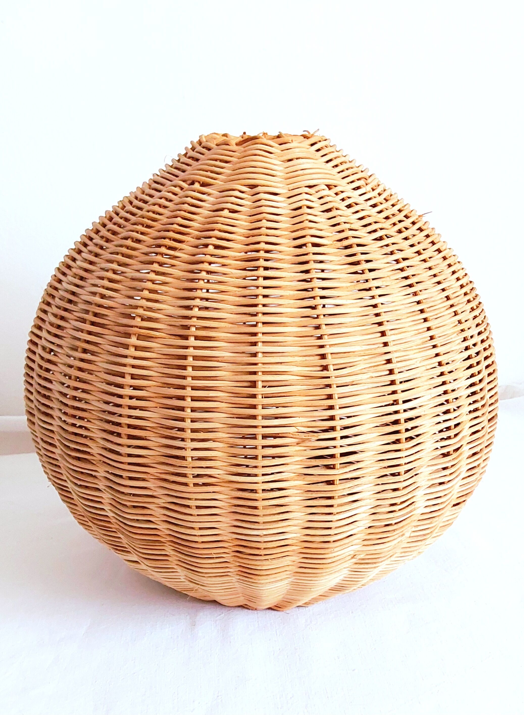 Vintage wicker light