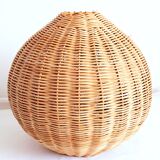 Vintage wicker light
