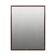 Miroir rectangulaire français en faux écaille de tortue