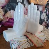 Ceramic bookends