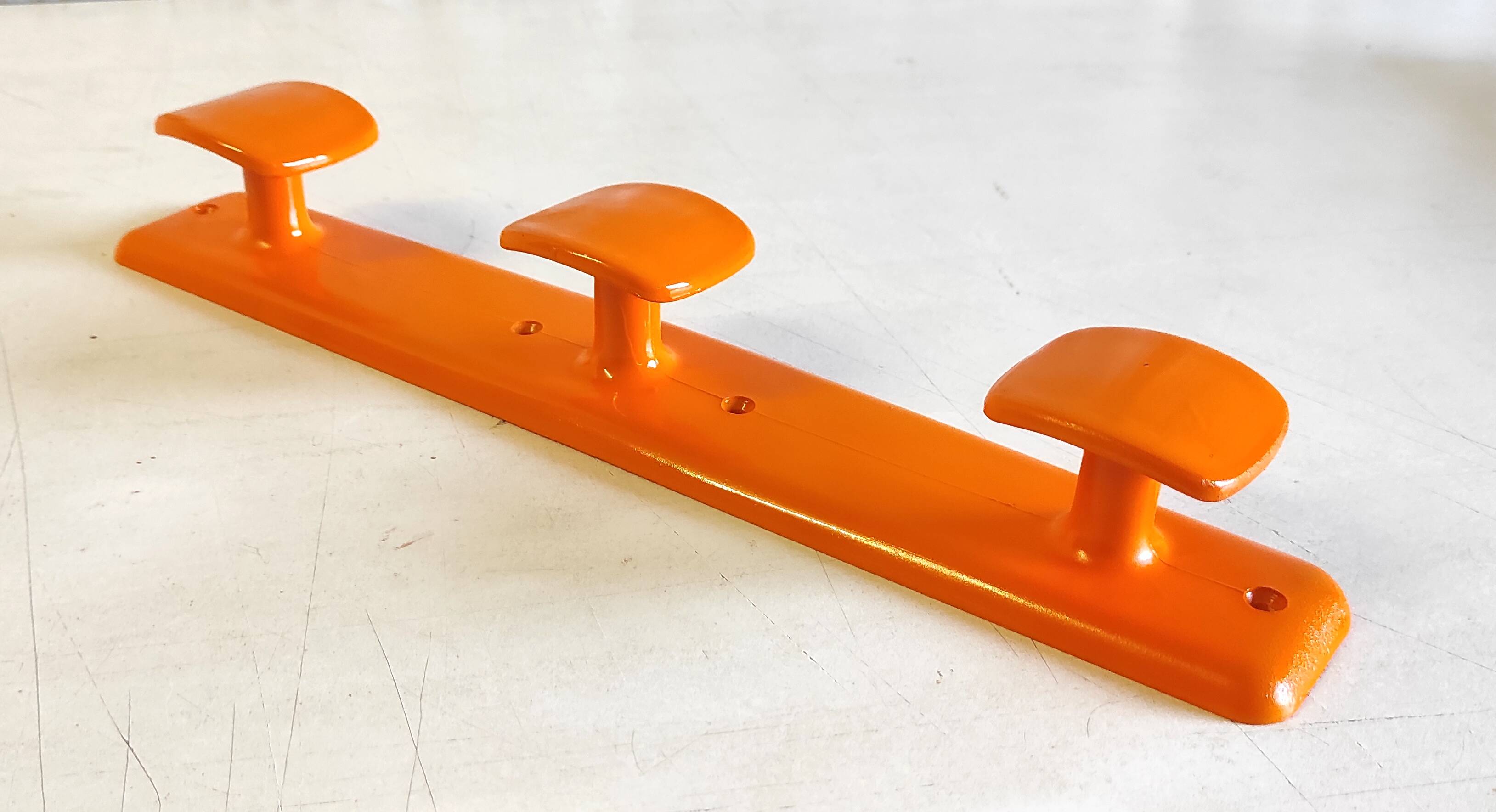 Syla Orange Coat Rack - 1970s