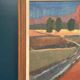 Original Mid Century Swedish Oil On Canvas – “Landscape” By Thure Wahlström – Vintage & Framed