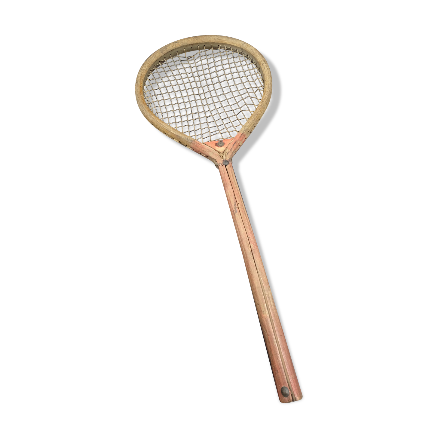 Old racquet for flying game - circa 1910