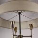Vintage Arlus floor lamp in metal and brass, 1960