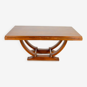 Art Deco Dining Table in Rio Rosewood