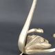Bronze Lamp and Pendants by H. Guimard, France, Art Nouveau, c. 1910