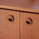 Vintage Scandinavian teak sideboard (220 cm)