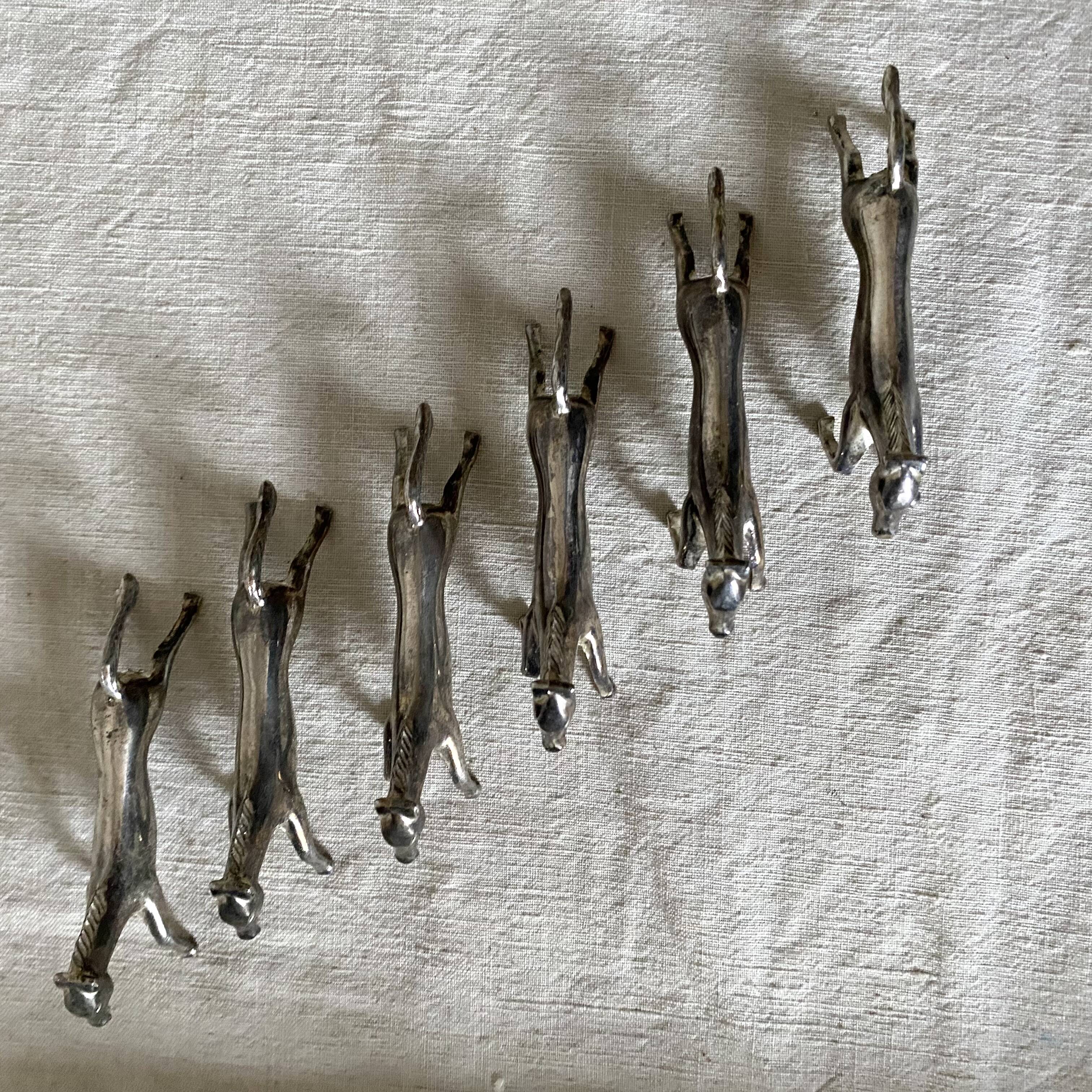 Vintage horse knife holder