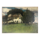 Tableau HST "Country House" German school early 20th century