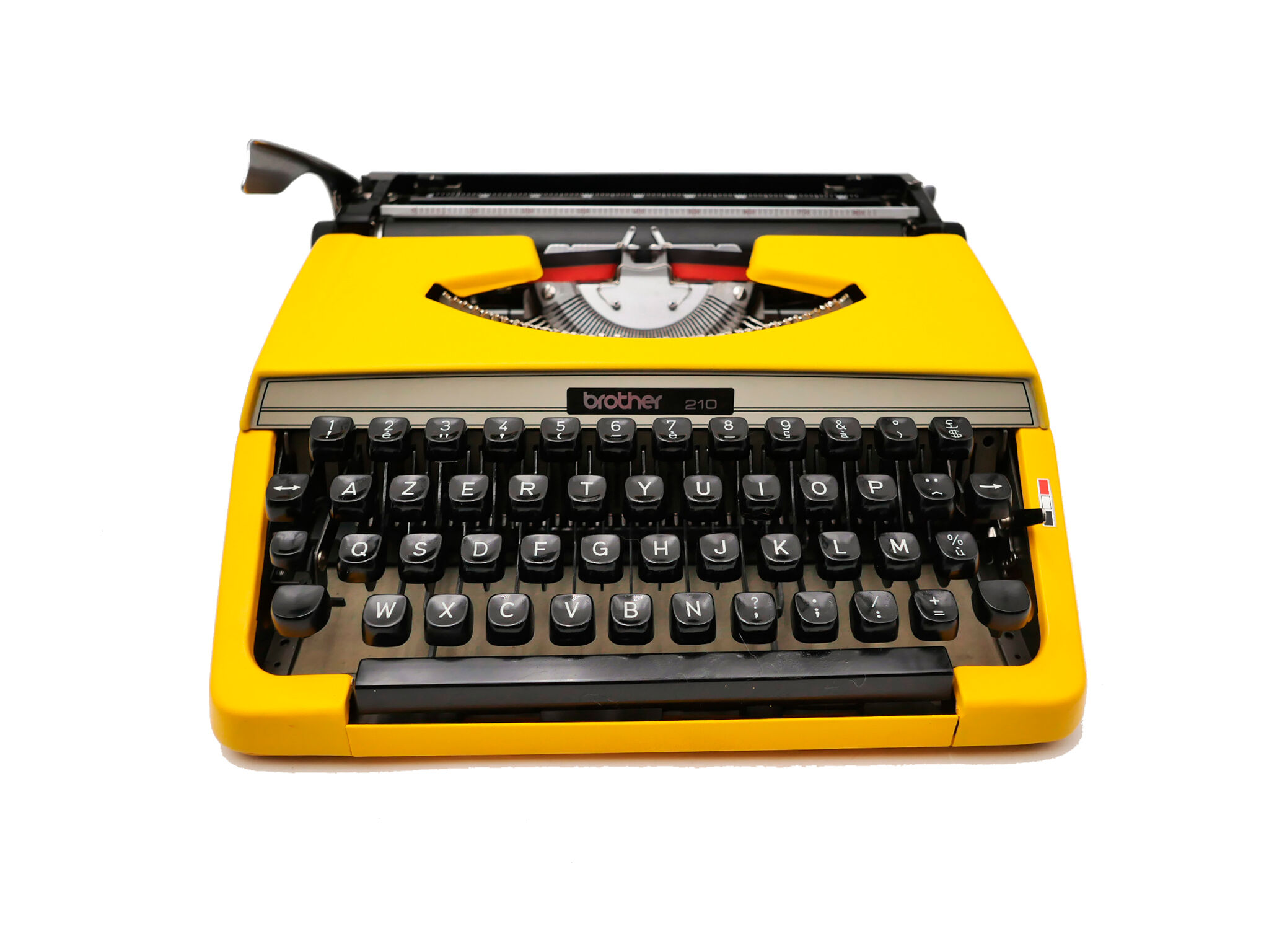 Brother 210 Typewriter Yellow Yellow Cab Revised Ribbon New