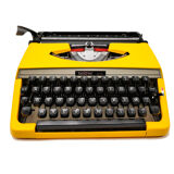 Brother 210 Typewriter Yellow Yellow Cab Revised Ribbon New