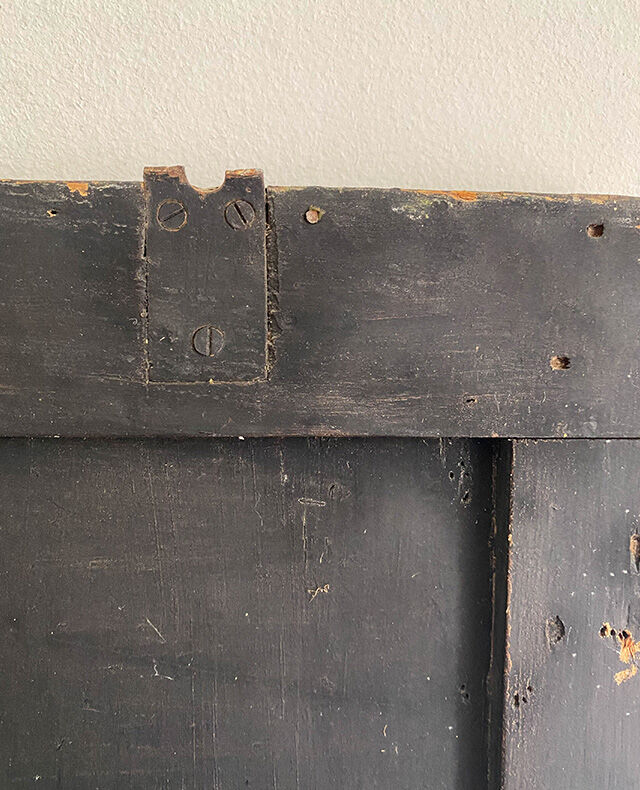 Oil painting on wood