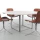 PK-54 Scandinavian dining table by Poul Kjaerholm for E. Kold Christense