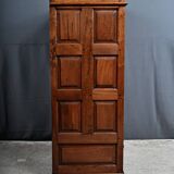 Small Teak and Rosewood Spice Cabinet, Pondicherry, India – Late 19th Century